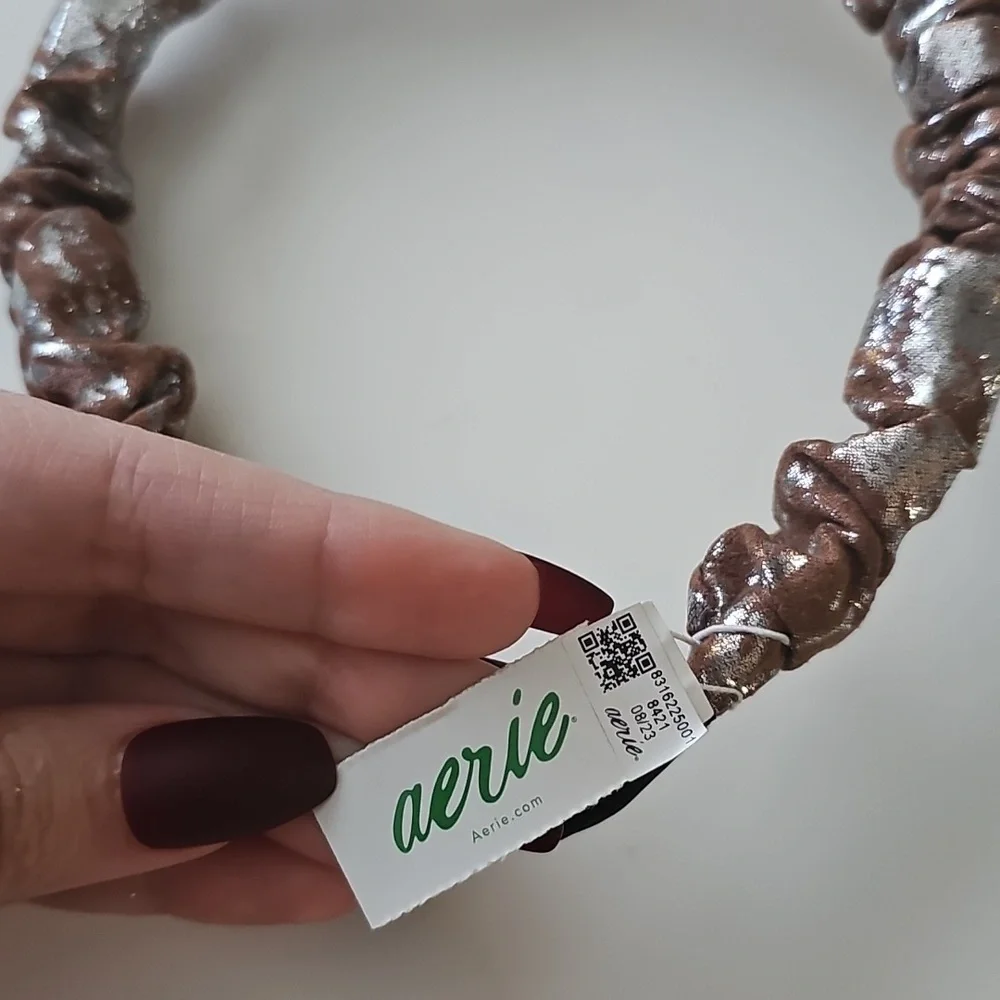 Aerie Metallic Brown Headband